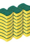 10 - Pack Heavy - Duty Non - Scratch Kitchen Sponges – Scouring Pads for Dishes, Pots, Pans & Surfaces | SKU: 25052241 - with | Sold by Uncle Wiener's Wholesale