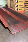 10' x 25' Steel Loading Dock Ramp – 50,000 LB Capacity with Adjustable Height | Model 4121221 - with | Sold by Uncle Wiener's Wholesale