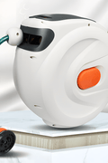 100 ft Retractable Water Hose Reel – 5/8" Wall - Mount with 180° Swivel – HS10021W - with | Sold by Uncle Wiener's Wholesale