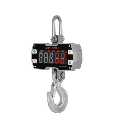 1000kg Heavy Duty Digital Crane Scale with Remote – Industrial Hanging Scale 4409lb Capacity - with | Sold by Uncle Wiener's Wholesale