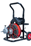100FT x 1/2" Automatic Drain Cleaner Machine – 8 Cutters, Foot Pedal, GFCI – DCM10012A - with | Sold by Uncle Wiener's Wholesale