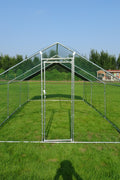10x20 FT Dog Kennel & Chicken Run – Fenced Compound Cage with Durable Metal Frame 2010CG - Animal Enclosures with | Sold by Uncle Wiener's Wholesale
