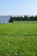 10x20 FT Dog Kennel & Chicken Run – Fenced Compound Cage with Durable Metal Frame 2010CG - Animal Enclosures with | Sold by Uncle Wiener's Wholesale