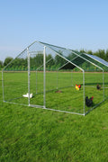 10x20 FT Dog Kennel & Chicken Run – Fenced Compound Cage with Durable Metal Frame 2010CG - Animal Enclosures with | Sold by Uncle Wiener's Wholesale