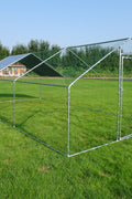 10x20 FT Dog Kennel & Chicken Run – Fenced Compound Cage with Durable Metal Frame 2010CG - Animal Enclosures with | Sold by Uncle Wiener's Wholesale