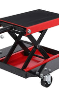1100 LBS Motorcycle & ATV Scissor Lift Jack – Portable Center Crank Hoist with Wide Deck 250522B - with | Sold by Uncle Wiener's Wholesale