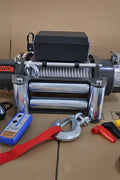 12,000 lb Electric Winch – 12V, 6.6HP, Wireless Remote, 3 - Stage Gear K12000 - with | Sold by Uncle Wiener's Wholesale