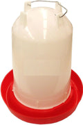 14L Extra Large Poultry Chicken Waterer – 4 Gallon Capacity – Heavy Duty Plastic – Model 1211321 - with | Sold by Uncle Wiener's Wholesale