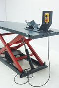 1500 LB Electric UTV/ATV Scissor Lift – Wide Body Hydraulic Platform | MCL4157 - Electric Wide Body Motorcycle and UTV Scissor Lift with | Sold by Uncle Wiener's Wholesale