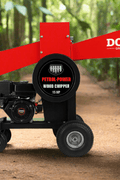 15HP Gas Wood Chipper – Heavy - Duty Tree & Yard Waste Branch Shredder - DRBL15M - Gas - Powered Wood Chipper with | Sold by Uncle Wiener's Wholesale