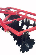 16″ Notched Disc Plow Harrow – 6 ft & 4 ft Q235 Steel, Category 0/1 Garden Tractor Hitch, Rust - Resistant - with 6ft | Sold by Uncle Wiener's Wholesale