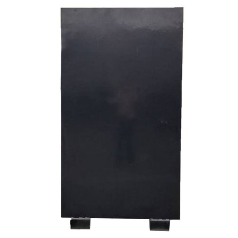 19 - Drawer Heavy - Duty Bolt Bin Cabinet with Forklift Pockets – Available in Black or Red - with Black | Sold by Uncle Wiener's Wholesale