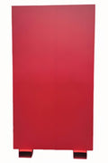 19 - Drawer Heavy - Duty Bolt Bin Cabinet with Forklift Pockets – Available in Black or Red - with Red | Sold by Uncle Wiener's Wholesale