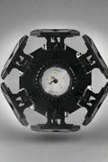 Backside view of LED shop light showing heat sink and base design