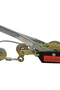 2 - Ton (4,400 lb) 3‑Hook Heavy‑Duty Ratchet Come‑Along Winch – KH2000 - with | Sold by Uncle Wiener's Wholesale