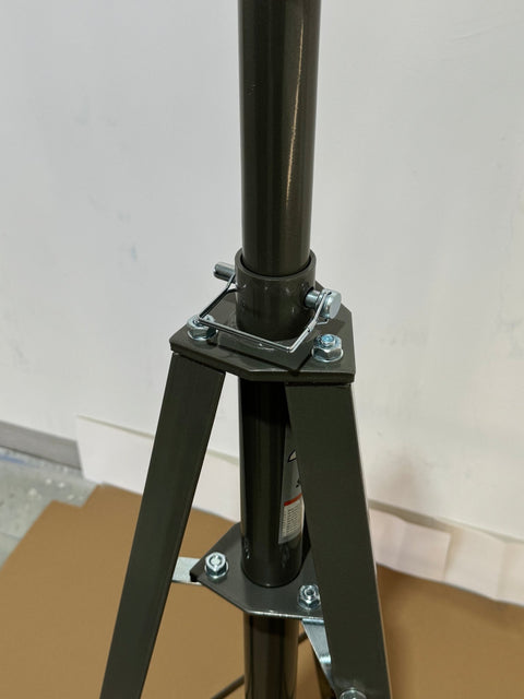 2 Ton Under Hoist Tripod Stand – Heavy Duty Adjustable Support (25040651) - with | Sold by Uncle Wiener's Wholesale