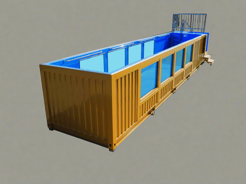 “Modern 20ft sea container pool in backyard with filtration system”

“Indoor 40ft shipping container swimming pool with viewing glass”

“Above-ground modular pool built from repurposed shipping container”