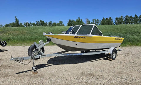 2010 Harbercraft 1875 Whitewater 18 Ft Aluminum Jet Boat – Fully Outfitted &amp; Adventure - Ready 2504910 - with | Sold by Uncle Wiener's Wholesale