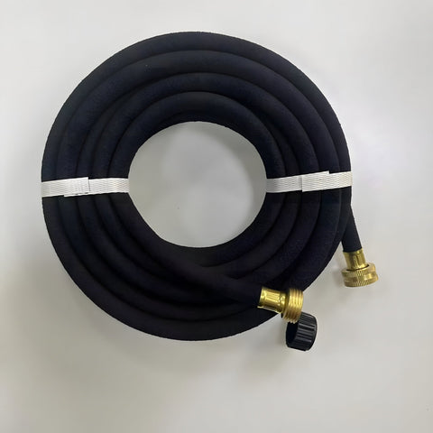 25 FT Soaker Hose with Solid Brass Connectors – 1/2" Heavy Duty Garden Watering Hose – SH01225 - with | Sold by Uncle Wiener's Wholesale