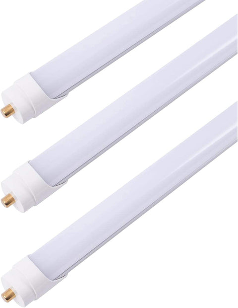(25 - Pack) 8FT T8 Single Pin LED Light Bulbs – 5400 Lumens, 6000K – Ballast Bypass – 112353 - with | Sold by Uncle Wiener's Wholesale