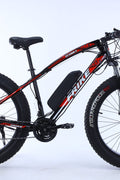 26 Inch Electric Fat Tire Mountain E-Bike Front View