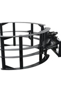 2,800 lb Capacity Skid Steer Bale Grab Attachment – Dual 2″×10″ Hydraulic Cylinders, Stack & Carry Round Bales SU385481 - with | Sold by Uncle Wiener's Wholesale