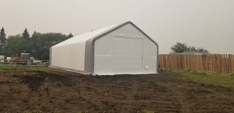 30′ WIDE DOUBLE TRUSS STORAGE BUILDINGS - with Standard 30X40X20 | Sold by Uncle Wiener's Wholesale