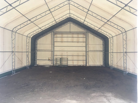 30′ WIDE DOUBLE TRUSS STORAGE BUILDINGS - with Standard 30X40X20 | Sold by Uncle Wiener's Wholesale