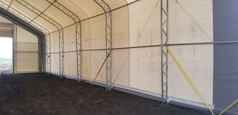 30′ WIDE DOUBLE TRUSS STORAGE BUILDINGS - with Standard 30X40X20 | Sold by Uncle Wiener's Wholesale
