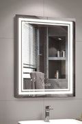 32x24 LED Bathroom Mirror – Dimmable Frontlit & Backlit with Demister & 3CCT Light Modes LED3224A - with | Sold by Uncle Wiener's Wholesale
