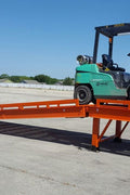 33,000 LB Heavy - Duty Steel Loading Dock Ramp – 40FT Industrial Shipping & Truck Access - 12923 - Loading Dock Ramp with | Sold by Uncle Wiener's Wholesale