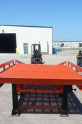 33,000 LB Heavy - Duty Steel Loading Dock Ramp – 40FT Industrial Shipping & Truck Access - 12923 - Loading Dock Ramp with | Sold by Uncle Wiener's Wholesale