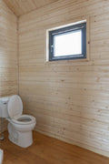 370 SQ FT Insulated Pine Log Cabin Tiny House Package – Multiple Options – Energy - Efficient Design - with PACKAGE KIT (WITHOUT ELECTRICAL / ASSEMBLED) | Sold by Uncle Wiener's Wholesale