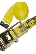 4" x 27 FT Heavy - Duty Ratchet Cargo Strap – 24,000 LB Capacity - with 4" x 27' Strap | Sold by Uncle Wiener's Wholesale