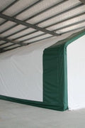 40′ WIDE DOUBLE TRUSS STORAGE BUILDINGS - with Standard 40X60X23 14.5 OZ PVC | Sold by Uncle Wiener's Wholesale