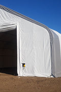 40′ WIDE DOUBLE TRUSS STORAGE BUILDINGS - with Standard 40X60X23 14.5 OZ PVC | Sold by Uncle Wiener's Wholesale