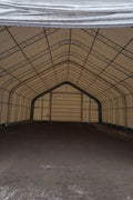 40′ WIDE DOUBLE TRUSS STORAGE BUILDINGS - with Standard 40X60X23 14.5 OZ PVC | Sold by Uncle Wiener's Wholesale