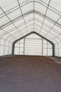 40′ WIDE DOUBLE TRUSS STORAGE BUILDINGS - with Standard 40X60X23 14.5 OZ PVC | Sold by Uncle Wiener's Wholesale