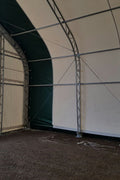 40′ WIDE DOUBLE TRUSS STORAGE BUILDINGS - with Standard 40X60X23 14.5 OZ PVC | Sold by Uncle Wiener's Wholesale