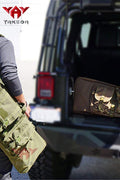 42 inch Tactical Rifle Bag with MOLLE Straps – Front View
Double Gun Backpack Case with Adjustable Straps – Side Angle
Tan MOLLE Rifle Case with Shoulder Carry
Padded Interior of Tactical Rifle Bag for Two Guns