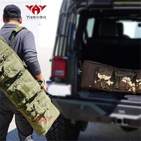 42 inch Tactical Rifle Bag with MOLLE Straps – Front View
Double Gun Backpack Case with Adjustable Straps – Side Angle
Tan MOLLE Rifle Case with Shoulder Carry
Padded Interior of Tactical Rifle Bag for Two Guns