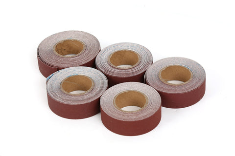 5 PK Assorted Grit Emery Cloth Rolls – 150, 240, 320, 400 &amp; 600 Grit – SKU: 722440 - with | Sold by Uncle Wiener's Wholesale