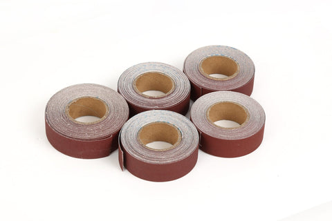 5 PK Assorted Grit Emery Cloth Rolls – 150, 240, 320, 400 &amp; 600 Grit – SKU: 722440 - with | Sold by Uncle Wiener's Wholesale