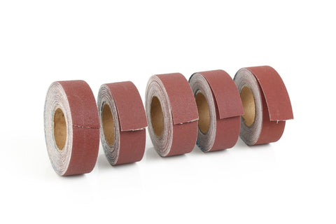 5 PK Assorted Grit Emery Cloth Rolls – 150, 240, 320, 400 &amp; 600 Grit – SKU: 722440 - with | Sold by Uncle Wiener's Wholesale