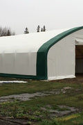 50′ WIDE DOUBLE TRUSS STORAGE BUILDINGS - with Standard 50X80X23 26.5 Oz PVC Cover | Sold by Uncle Wiener's Wholesale