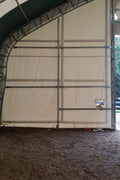 50′ WIDE DOUBLE TRUSS STORAGE BUILDINGS - with Standard 50X80X23 26.5 Oz PVC Cover | Sold by Uncle Wiener's Wholesale