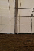 50′ WIDE DOUBLE TRUSS STORAGE BUILDINGS - with Standard 50X80X23 26.5 Oz PVC Cover | Sold by Uncle Wiener's Wholesale