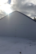 50′ WIDE DOUBLE TRUSS STORAGE BUILDINGS - with Standard 50X80X23 26.5 Oz PVC Cover | Sold by Uncle Wiener's Wholesale