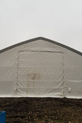50′ WIDE DOUBLE TRUSS STORAGE BUILDINGS - with Standard 50X80X23 26.5 Oz PVC Cover | Sold by Uncle Wiener's Wholesale