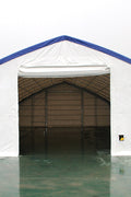 50′ WIDE DOUBLE TRUSS STORAGE BUILDINGS - with Standard 50X80X23 26.5 Oz PVC Cover | Sold by Uncle Wiener's Wholesale